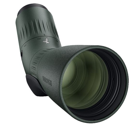 Swarovski ATC 17-40 x 56mm Spotting Scope (Angled Viewing, Green) Profile lft